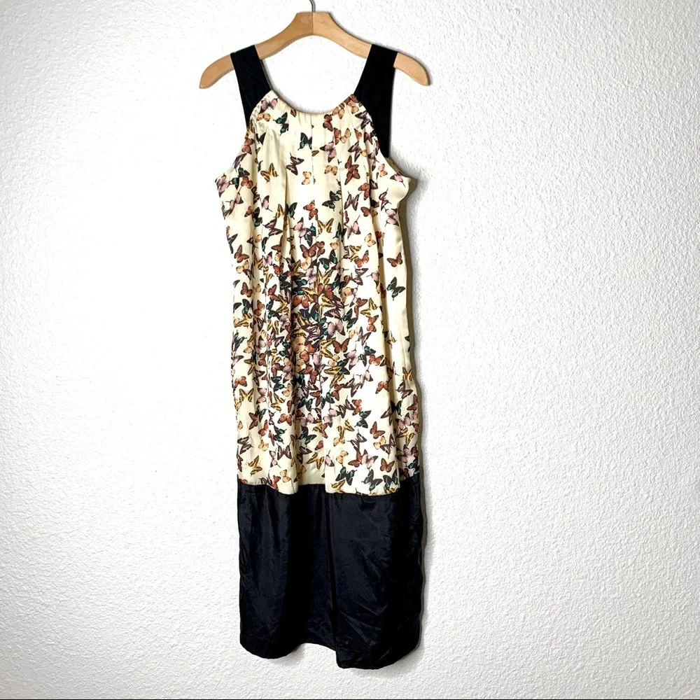 Ted Baker Butterfly Midi Dress Size 8 Sleeveless - Picture 3 of 16